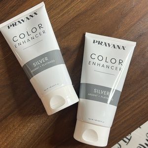 Color Enhancer Silver by Pravana for Unisex - 5 oz Hair Color (2 avail)